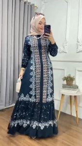 GAMIS TWILL KANCING REMPEL TERBARU BUSUI