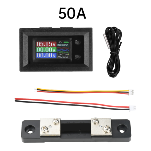 Gaqqee | Máy Đo Điện Năng Kỹ Thuật Số LED 9 Trong 1 DC 4-30V Đồng Hồ Đo Điện Áp Máy Đo Đa Chức Năng Máy Đo Công Suất Cho Các Dự Án Kỹ Thuật Điện