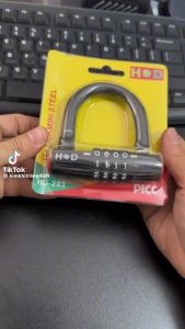 Ổ Khoá Số Chữ U HD. Khoá Cửa Hàng Cao Cấp Chất Lượng (Giao Màu Ngẫu Nhiên)