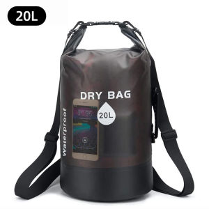 10L 20L Waterproof Dry Bags Swimming Bag Drifting Surfing Bag Outdoor Sports Bags Trekking Kayaking Rafting Boating Equipment