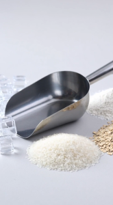 ที่ตักสแตนเลส ก้นแบน ZTนิยม เกรดหนา ทนทาน (10-16 นิ้ว) ที่ตักน้ำแข็ง ตักข้าวสาร ตักแป้ง ตักอาหารสัตว์ พร้อมส่งในไทย