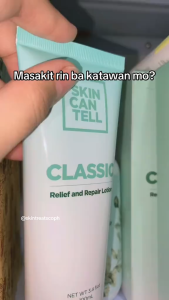 SCT Skin Can Tell Classic Relief & Repair Lotion – Cooling Non-Greasy Moisturizer for Dry Skin Muscle Aches and Body Acne