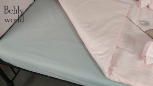 Crib Bedsheet for Baby Soft Cotton Easy to Wash Plain Color 51x28 inches