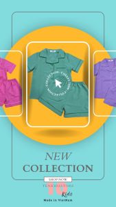 [12-45KG] Bộ Ngủ Pijama Phong Cách Hàn Quốc Cho Bé Trai Bé Gái - Chất Liệu Kate Thái Mát Lạnh Mặc Mùa Hè Siêu Mát Cực Thích - Đồ Ngủ Cho Bé/ Đồ Mặc Nhà Cho Bé TenKids Store