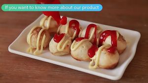 14 Holes Takoyaki Grill Pan with handle Takoyaki Maker Non-Stick Octopus Small Balls Pancake Maker Home Cooking Tools For Home Kitchen Commercial