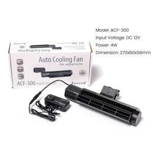 Jebao | Jebao Jecod ACF200ACF300 Aquarium Cooling Fan Auto Temp Control Adjustable Mute Cooler for Fish Tank Marine Aquarium Hydroponics