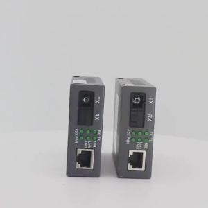 HTB-3100A/B 25KM 10/100Mbps Single Fiber WDM Optic Device Fast Ethernet Converter External Power Supply