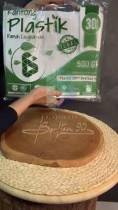 Kantong Kresek Tebal Putih 500 Gram Ukuran 30 / Kantong Plastik Kresek HD Transparan