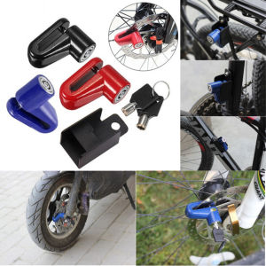 Terlaris Gembok Cakram Sepeda Motor Skuter Disk Brake Lock Motor Kunci Rem Sepeda Lipat MTB Roadbike DLL Keren