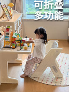 Modern Style Childrens Study Desk Toy Table for Babies Blocks Game Peanuts Table Specialized Kindergarten Desk And Chair