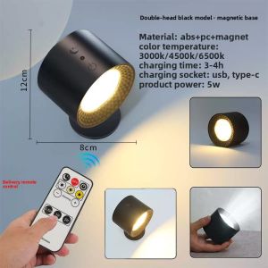 NIOYE | Wireless Magnetic Wall Lamp with Remote Control and No Drilling