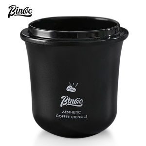 BINCOO Coffee Powder Receiving Cup Black Coffee Weighing Cup Powder Falling Cup Coffee Jar Coffee Utensils 51/58MM