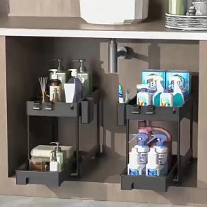 Multifunctional Kitchen Spice Storage Rack