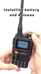 Baofeng UV-K61 Walkie Talkie: Long Range & Type-C Charging Multi Band AM FM Radio