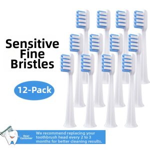 Soft Bristle Electric Toothbrush Head Replacement Universal Compatible with TL301/TL3/TL2/TL201TL5 by Imbomsi for Deep Cleaning
