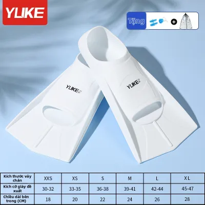 Yuke | Chân vịt cao cấp bằng silicon dáng ngắn