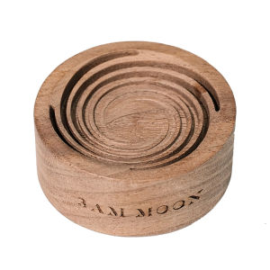 Portable Black Walnut Wood Essential Oil Diffuser for Bedroom Car Desktop Decoration Relaxing Aromatherapy No Flame Required