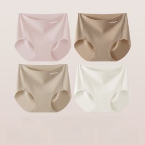 miiow | New 2025 Ice Silk Thin Yoga Fitness Sports Underwear Womens Invisible Triangle Panties Breathable Anti-Bacterial Seamless Design