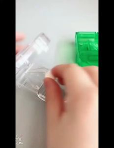 YP Square Round Transparent Pill or Tablet Cutter with Medicine Storage pill box
