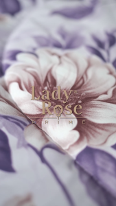 Lady Rose Prime - Sprei King B4 180x200 Tinggi 30cm  Bantal 4 Guling 2 - Motif Abstrak / Bunga / Geometri / Minimalis