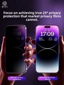 Divi | Privacy Protection Anti-Spy Tempered Glass iPhone Screen Protector
