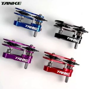 TANKE MTB Dirt Jump Single Speed Mountain Bike Chain Tensioner XC DJ AM DH Chain Guide Bicycle Accessories CNC Machining Pulley
