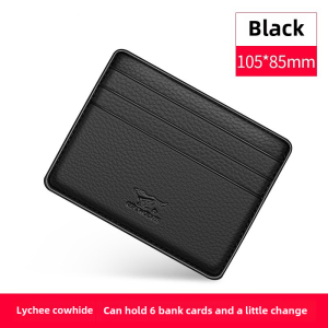 Septwolves Multifunctional Mens Leather Wallet Fashion Driving License Protector Card Holder with Stitching Details