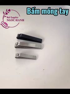 Bấm móng tay thép không gỉ đầu bằng cắt móng tay làm nail - K001