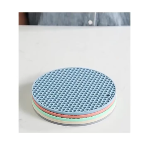 Miếng lót nồi silicon chống nóng chống trượt chịu nhiệt độ cao 200 độ C Luxury Korea đa năng miếng cách nhiệt nhấc nồi đế lót nồi nhiều màu sắc