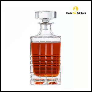 Skyline Whiskey Decanter - Lead-Free Crystal 750ml [Made For Drinkers]
