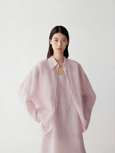 ICICLE | Summer New Arrival Linen Plain Long Sleeve Shirt