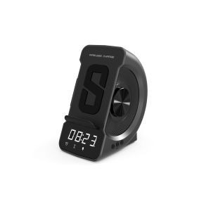 AOBIXIONG | Wireless Charging Clock Alarm Loud Desktop Speaker