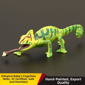 MENGSILE | Solid Realistic Chameleon Model Toy Educational Gift