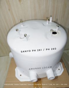 pressure tank/tangki pompa Sanyo Tipe PH 261 / PH 260