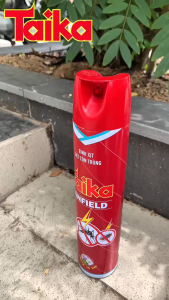 Bình xịt côn trùng: muỗi gián rệp giường TAIKA x ANFIELD hương cỏ hoa 600ML.