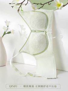 เสื้อชั้นในแบบบางปรับได้ ผู้หญิง หูกระต่าย ดีไซน์ ป้องกันการหย่อนคล้อย เปลือย เซ็กซี่ ฤดูร้อน ชุดชั้นในไนลอน บราเต็มคัพ