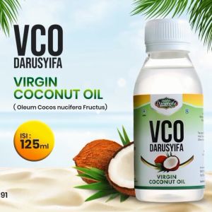 MINYAK KELAPA VCO Darusyifa (VIRGIN COCONUT OIL) 125ML memelihara kesehatan dan menambah gizi
