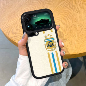 MOBAOKE | Protective World Cup Emblem Phone Case Full Body Leather