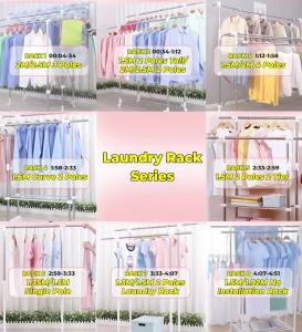 Drying Rack for Hanging Clothes | Clothes Drying Rack | Laundry Rack | 1.5M/1.6M/2M/2.2M | Retractable Laundry Drying Rack | Clothing Rack | Clothes Hanger Rack | Laundry Drying Outdoor Rack