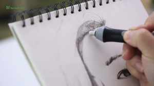 Electric Eraser Thick/Thin Rubber can be Changed Less Rubber Crumbs Simple Korean Stationery School Supplies for Kids Safety