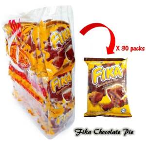 30X12GM FIKA CHOCOLATE CHOCO PIE HALAL SNEK
