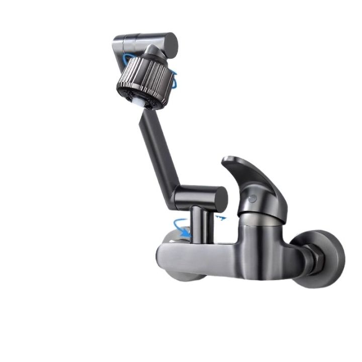 Basin Copper Kitchen Faucet Universal Bathroom Hot and Cold Water For