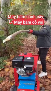 Máy băm cành cây đa năng miễn ship . máy có công suất 7hp