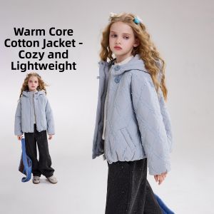 Ask Junior | Hooded Warm Girls Cotton Jacket