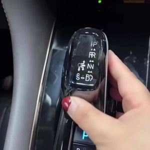 Car Crystal Gear Shift Knob for Toyota Alphard Vellfire 40 Series Artificial Crystal Shifter Handle Interior Upgrade Accessories