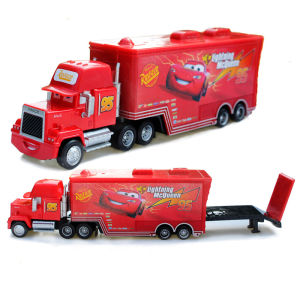 Takara Tomy | Cars Toy Hauler Jackson Storm Lightning McQueen Murray Clutchburns Hauler Alloy Diecast Model Container Hauler Toy Truck
