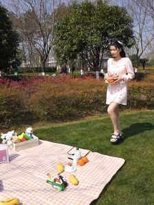 เสื่อปิกนิก เสื่อปูพื้น แคมป์ปิ้ง ผ้าปิกนิก เสื่อพับ แบบพกพา หนา พับเก็บได้ 180*150 ซม