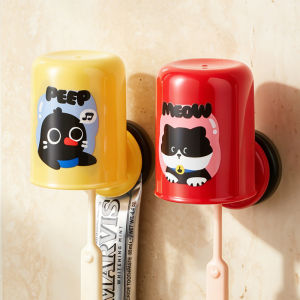 Hayan | Magnetic Wall-Mounted Multi-Function 3-in-1 Toothbrush Holder Set