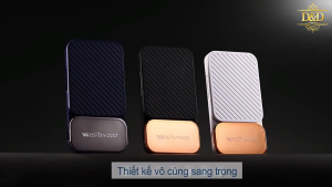 Hộp đựng viên uống Westwood sang trọng nhỏ gọn tích hợp dụng cụ cắt