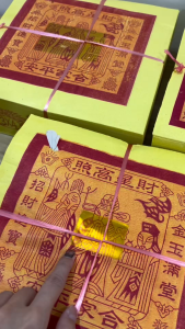 【本地大金】金箔纸 金纸 1000张｜2寸 / 3×4寸 / 5寸｜拜神用品｜高品质清晰印刷｜Joss Paper Gold Foil 1000 Sheets｜2" / 3×4" / 5"｜Clear Printing｜Chinese Religious Offering Paper